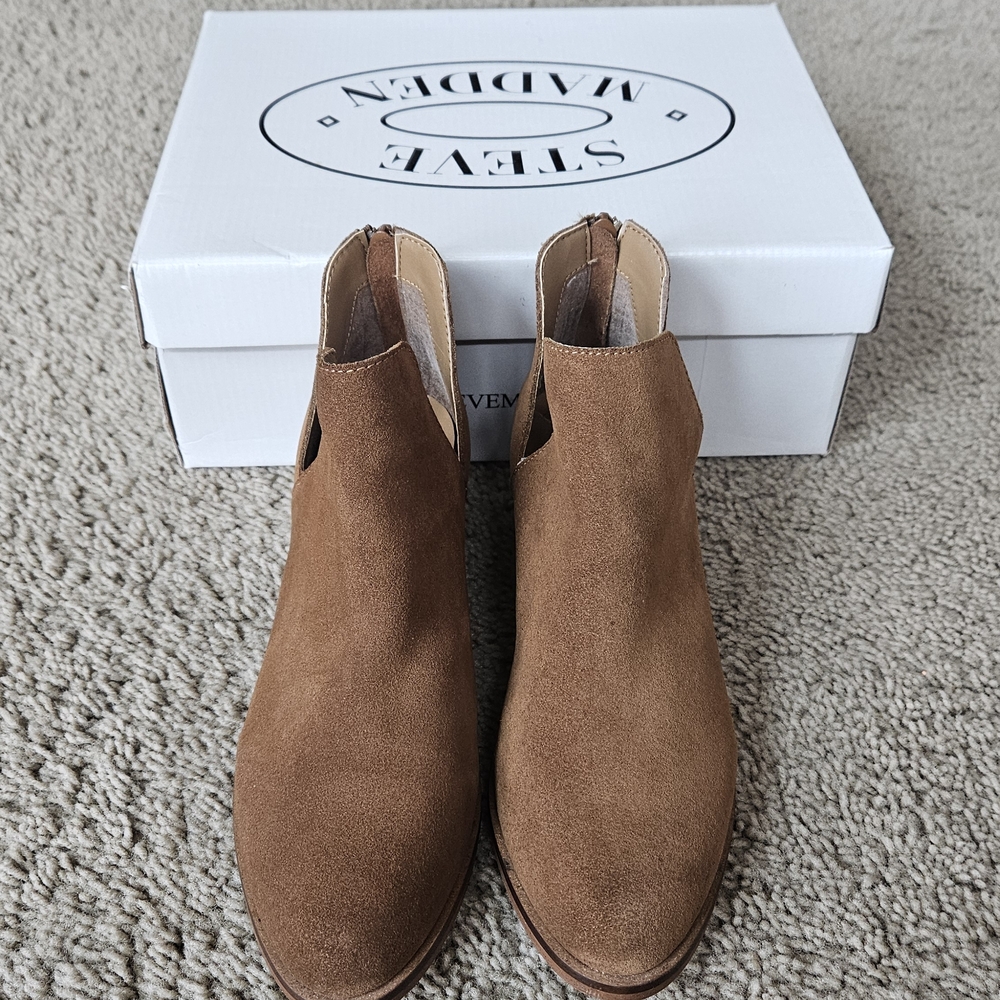 Steve Madden Women's Tan Ankle Boots